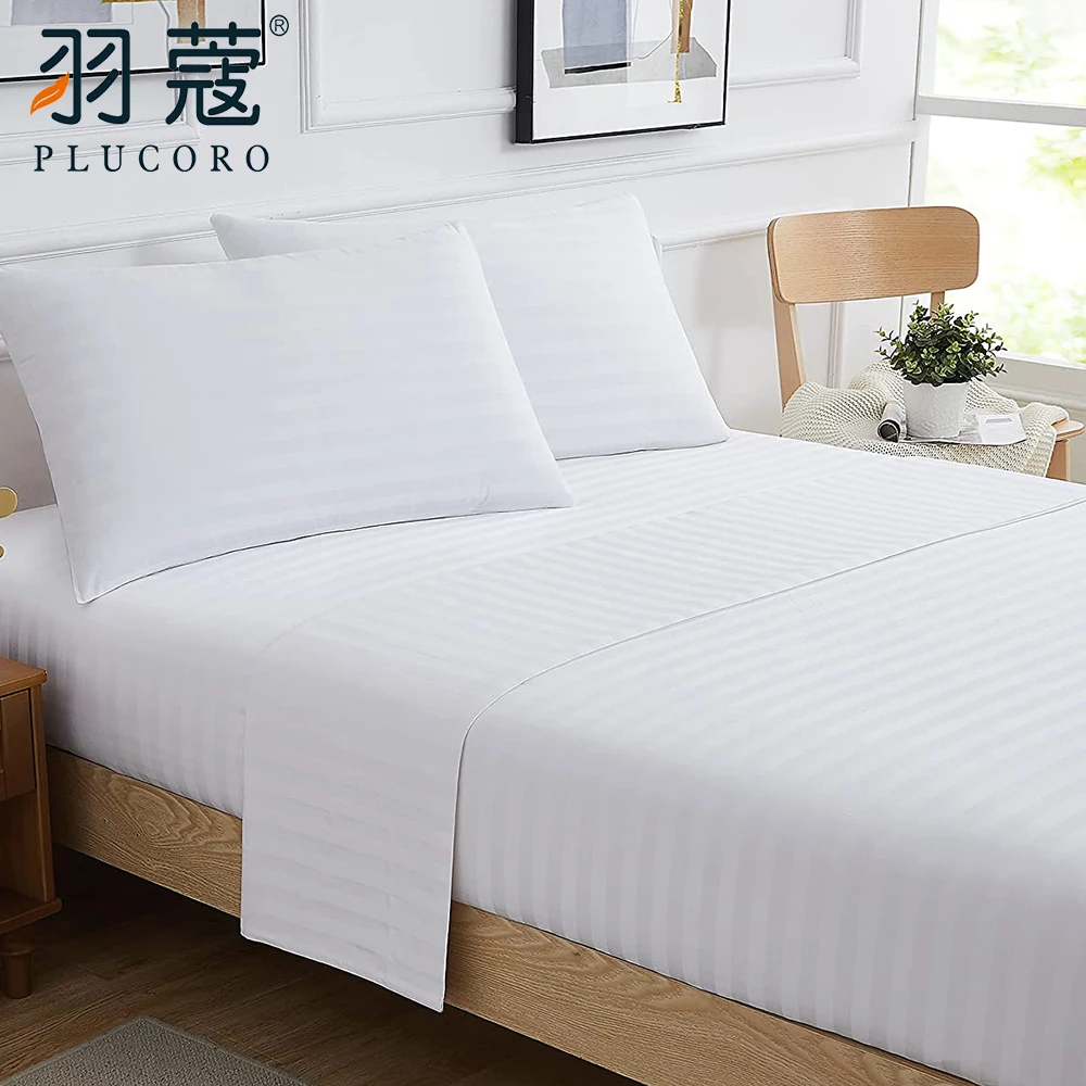 100% Egyptian Cotton 400 Thread Count Sheet Bedding Set 5 Star Hotel Bed Set Bed Linen