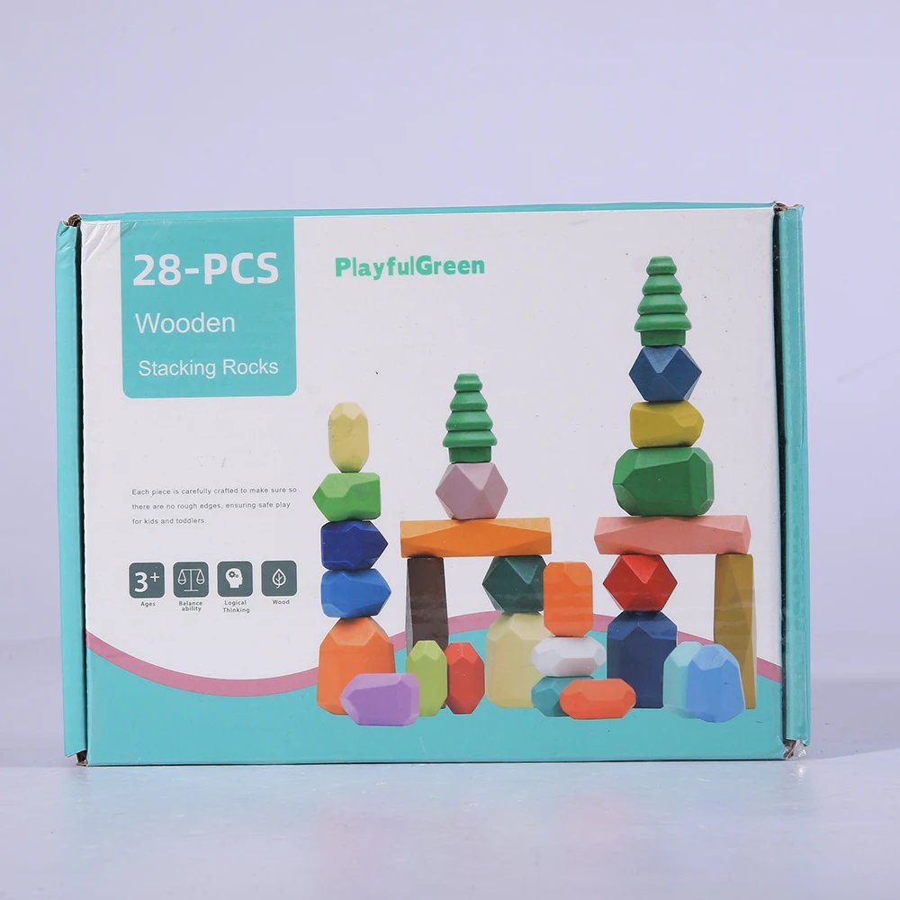 Wooden Pattern Block Road Trip Game Shapes Dissection STEM Games