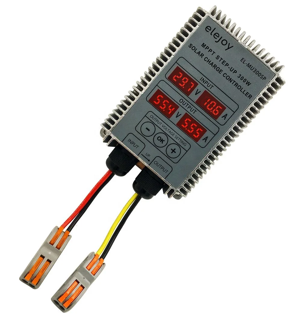 
FACTORY PRICE 300W SOLAR CHARGE CONTROLLER MPPT 99% LED DISPLAY STEP-UP BOOST BATTERY 24-85V ADJUSTABLE EL-MU300SP 