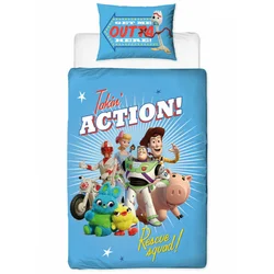 Toy Story Single Doona Quilt Cover 3D Printed bedding set 100 polyester bed sheet cover microfiber child duvet cover set