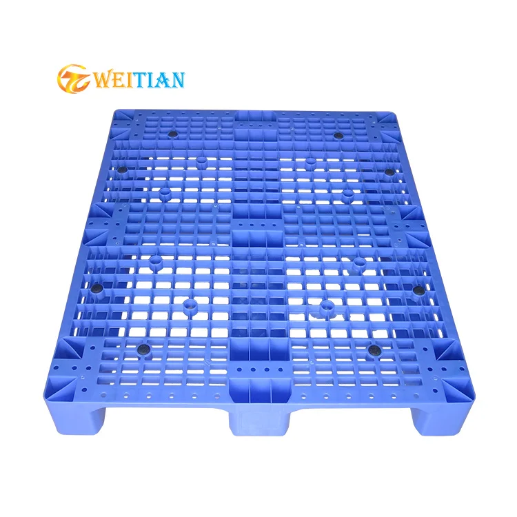 Plastic Pallet Custom Heavy Duty Single Sided Pallet Plastic Warehouse Reusable Plastic Pallet Price