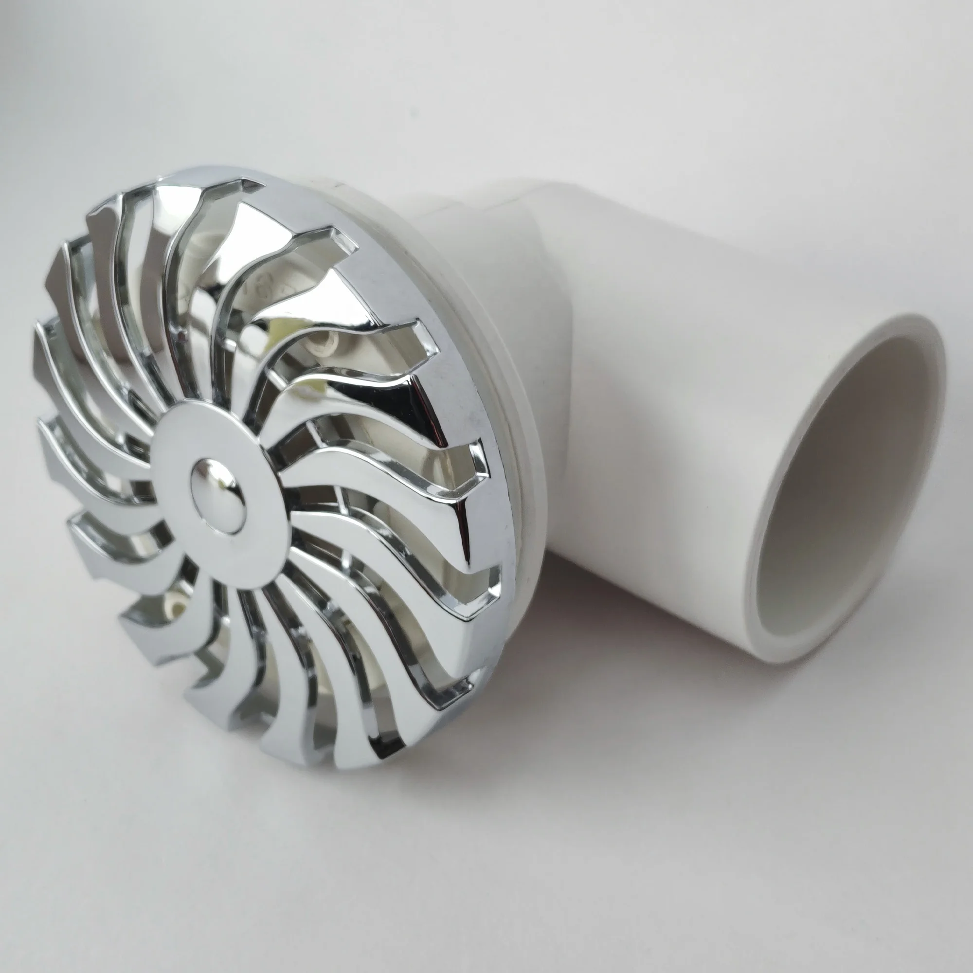 Water Inlet Nozzle 1.5 Inches  Plastic Chromed Bathtub Pvc Suction Cup swimming pool Accessories For Sale