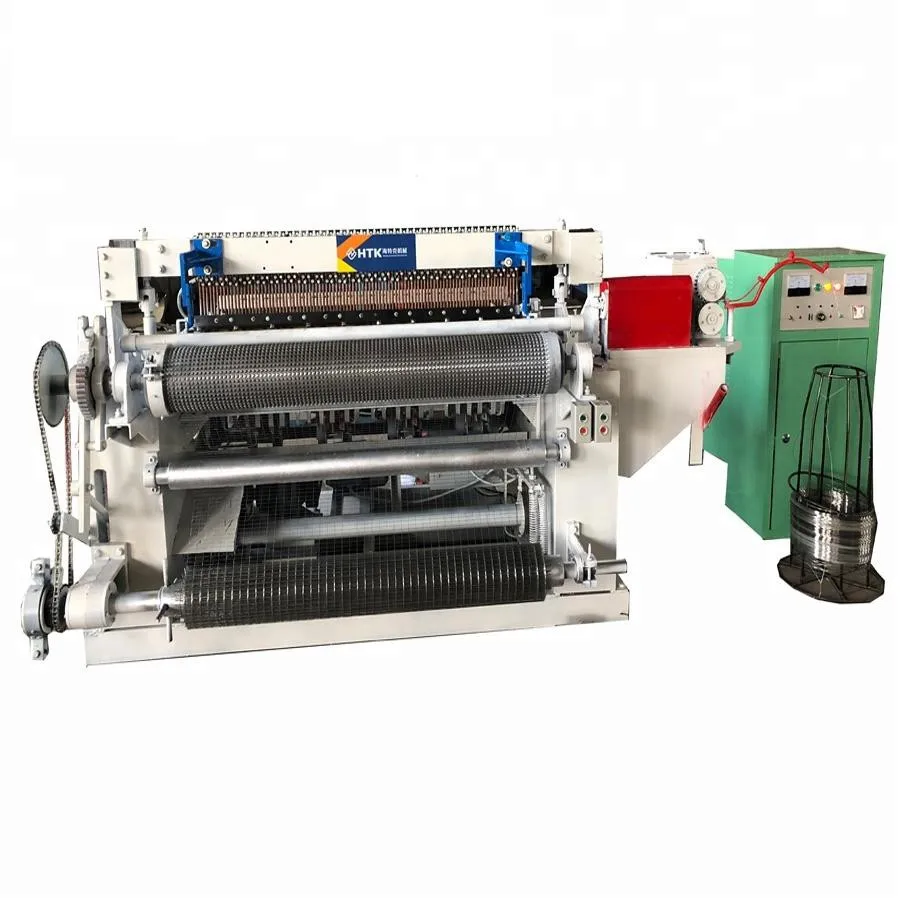 HTK Factory New type heavy duty concrete wire mesh welding machine for construction automatic production line