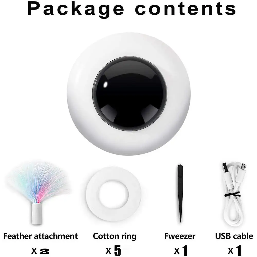2024 New Automatic UFO Electric Cat Toy Pet Tumbler Turntable Funny UFO Interactive Cat Toy With Feather