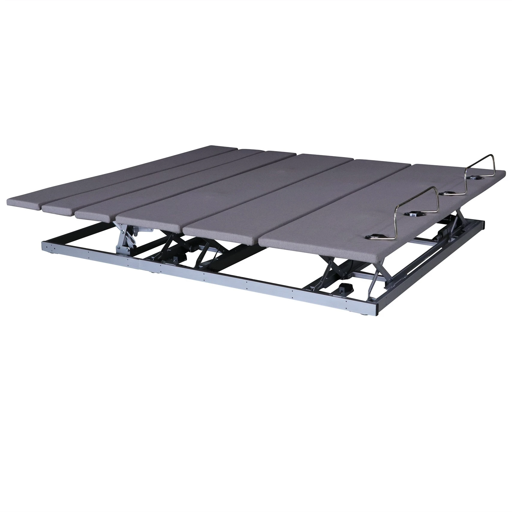 
Home Use Wireless Remote Control Massage Motors Electric Vertical Lift Metal Bed Adjustable Frame 