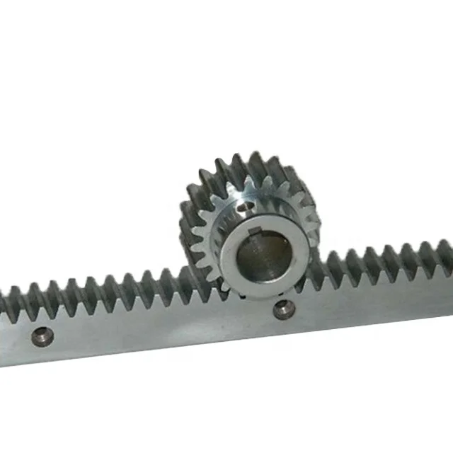 
C45 steel M1 gear rack and pinion 