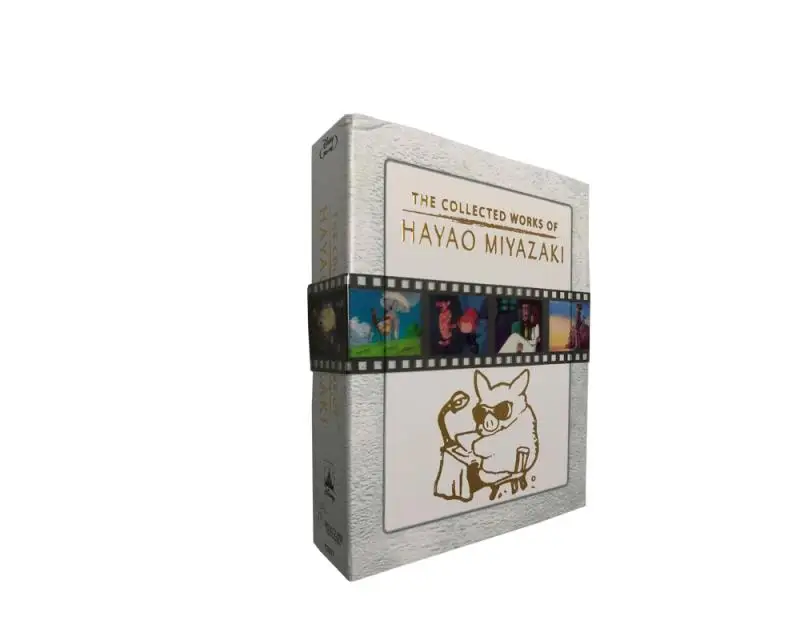 The Collected Works of HAYAO MIYAZAKI Blue-ray 12 Discs Factory Wholesale DVD Movies TV Series Cartoon Region 1 DVD Free Ship