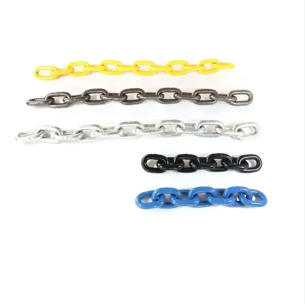Factory Directly Supply  Zinc Plated G43 Steel Chain G70 Transport Chain G80 Lifting Chain