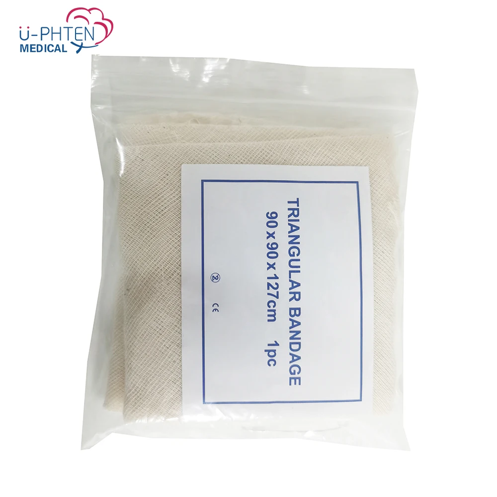 Non-woven bandage medical care wound triangular bandage