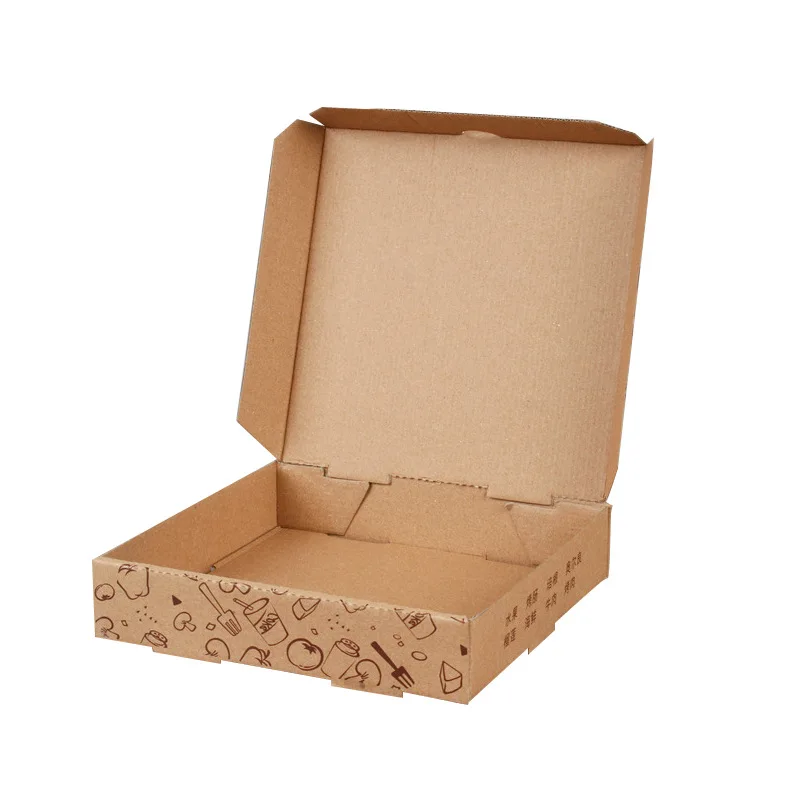 6 7 8 9 10 12 14 16 18 inch cone takeaway circle insulated pizza box eco friendly delivery pizza box
