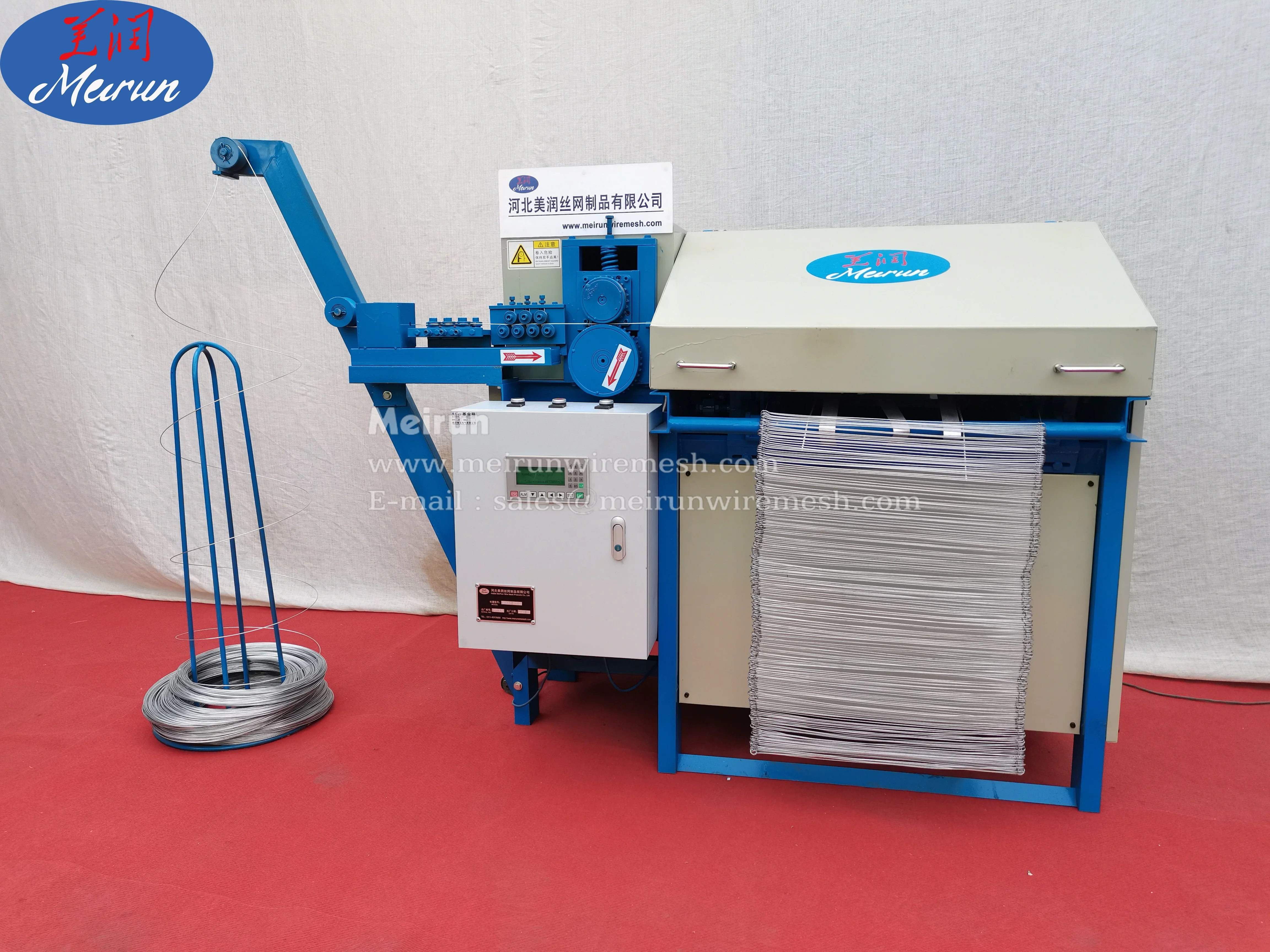 Double loop tie wire and wire twister Rebar Tie Wire Fitting for Automatic Rebar Tying Machine