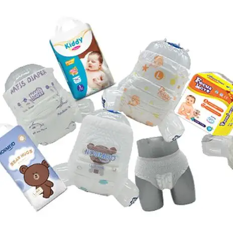 Free Sample Disposable Baby Diaper/Baby Pull Up Pants For Sample Tests