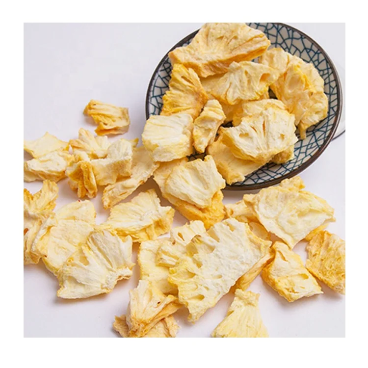 Wholesale hot selling Freeze  Dried Pineapple  Tea Flavor Tea Of Dried  Pineapple Slice Dried Tropical Fruit Tea