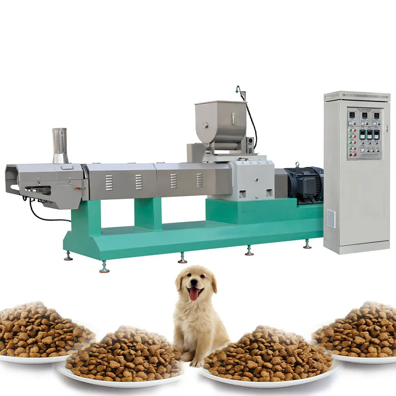 Good sale long performance pet puppy animal dog food machine dog cat dry food production line