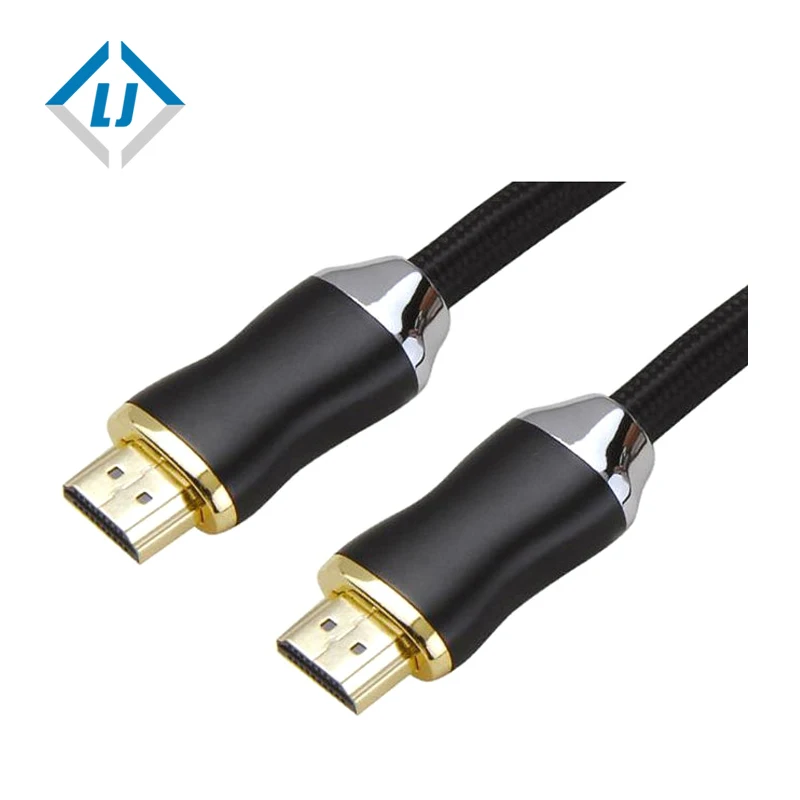 2,1 цинковый сплав между мужчинами hdmi кабель 4k с ethernet