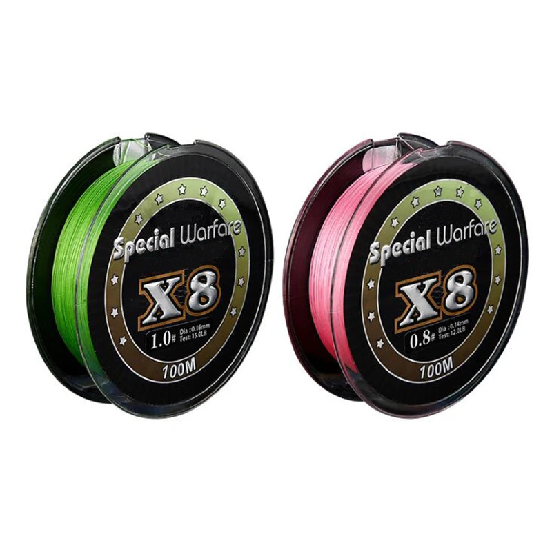8 braided PE line eight-strand braided vigorous horse fishing line original silk sea fishing line