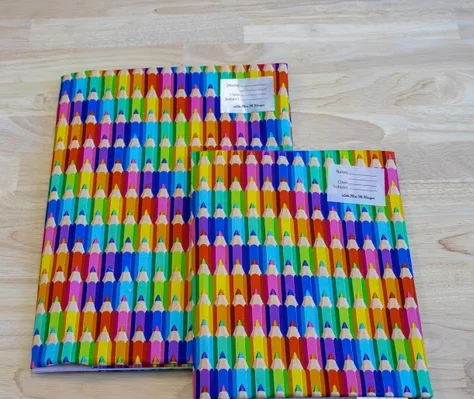 Newly Arrival Book Sleeve Custom Printing Books Soft Cover Stretchable Fabric Book Cover