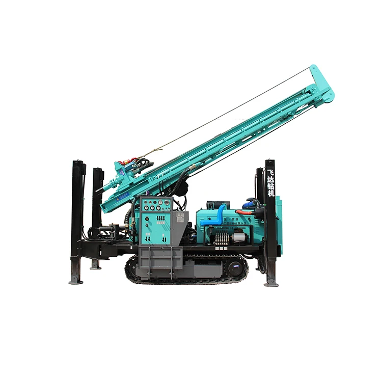 New product explosion of 260m depth easy-operation hydraulic borehole water well drilling rig with lowest price