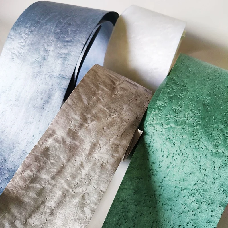 VUNIR Elevate Mall Decor with Natural Dyed Madrone Burl Veneer for Panel Furniture Cabinets