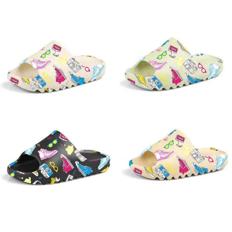 2023 мужские шлепанцы с принтом