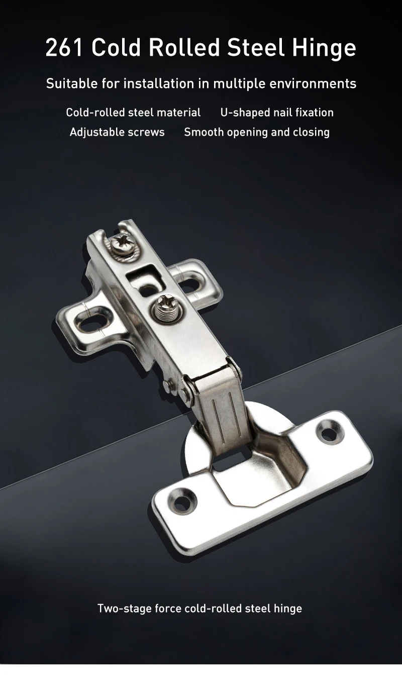 Furniture Hardware Cabinet Hinge 32mm Cup Cabinet Hydraulic Hinge Full Coverage Soft Closing Hinge
