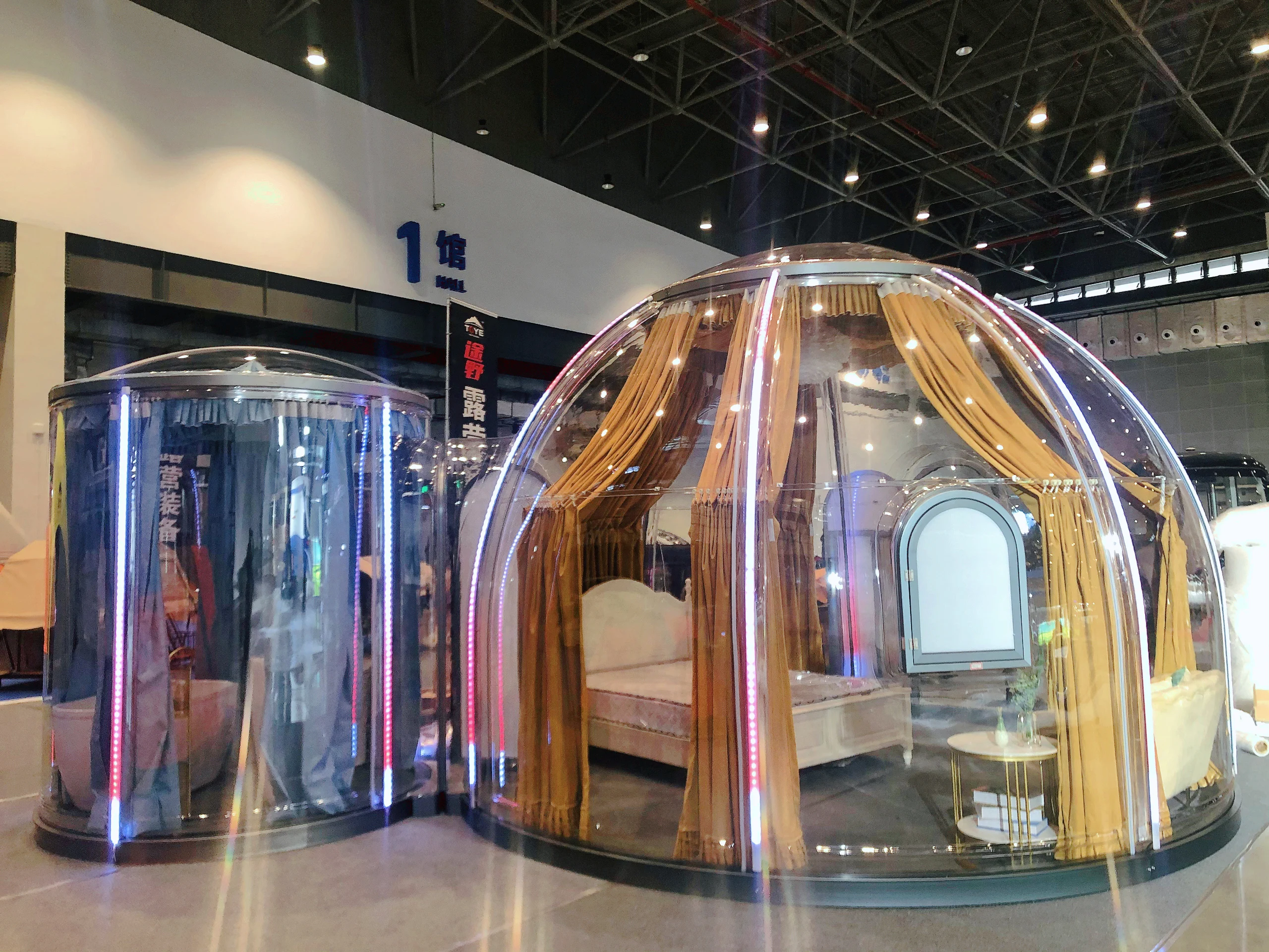 Fast Build Transparent Durable Geodesic Dome Tent Outdoor Hotel for dinning room wholesale luxury tent