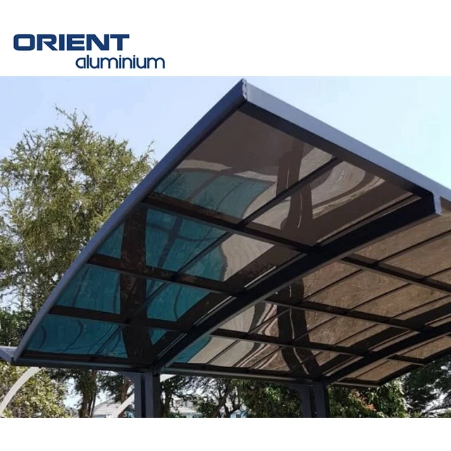 Nice Quality Strong Free Standing Car Parking Shed Outdoor Waterproof Small Size Single Roof Carport