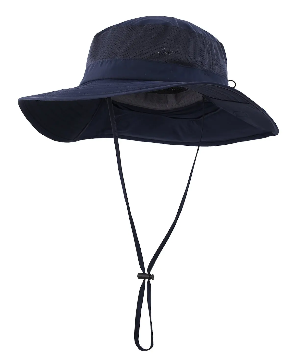 Wholesale High Quality Mesh Men Outdoor Hiking Camping Neck Flap Fishing Bucket Hat