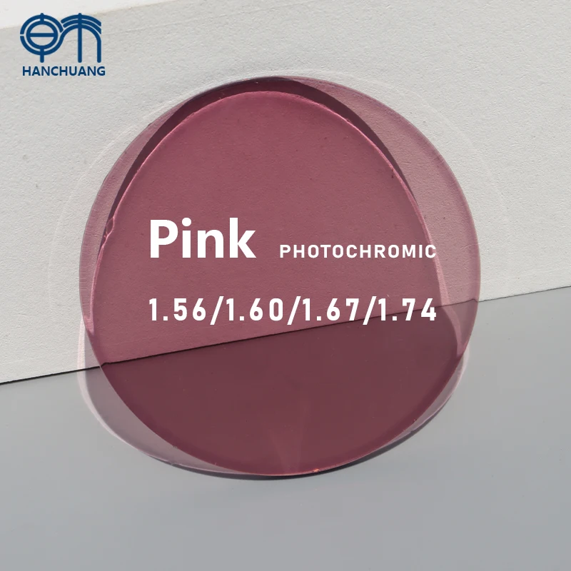 Blue block all index 1.60/1.67/1.74 dark photochromic fast-changing PGX super hydrophobic resin functional spectacle lenses