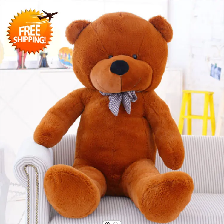 
FREE SHIPPING Hot sale 20CM to 200cm cheap giant big soft shell unstuffed teddy bear skin 