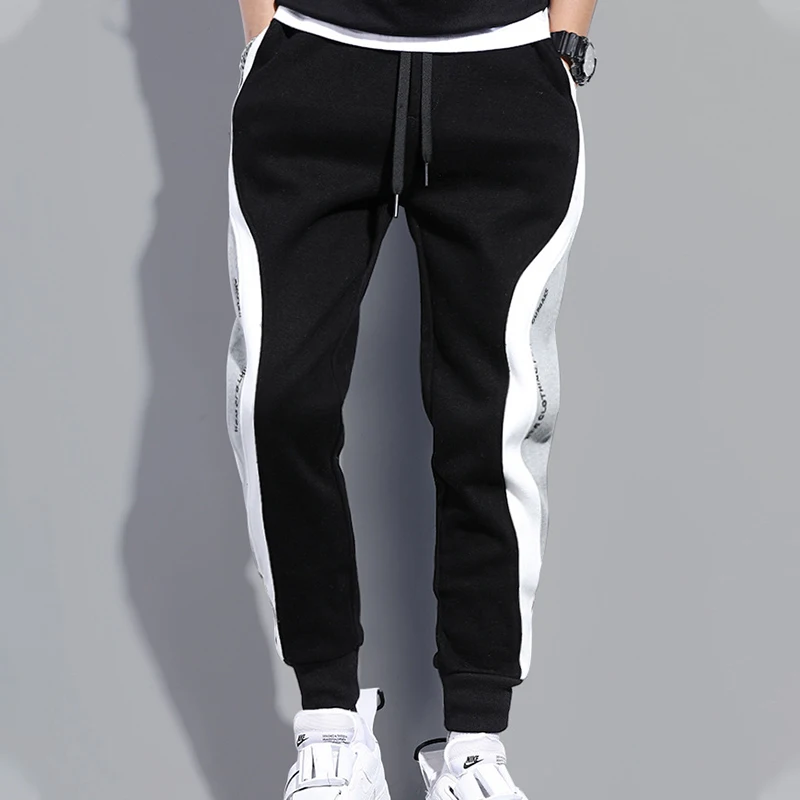 Latest color matching custom trouser cotton pants for sweatpants shorts men