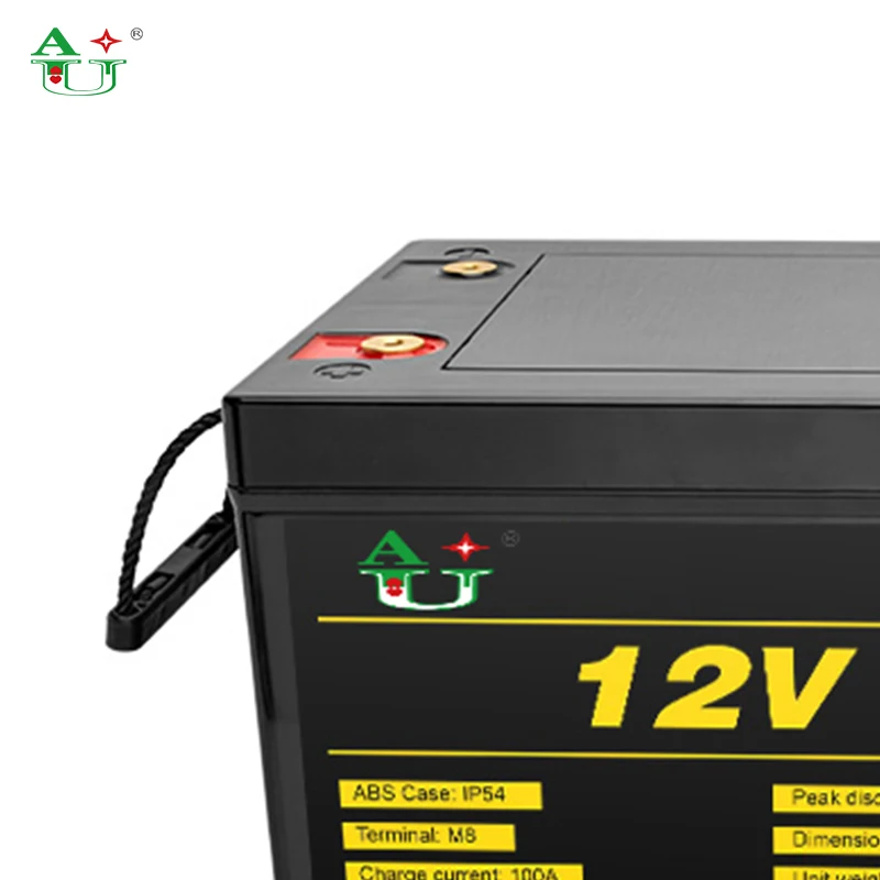 12V Lithium Iron Phosphate Lithium Battery 100ah 150ah 200ah 250Ah LiFePO4 Battery Pack 12V