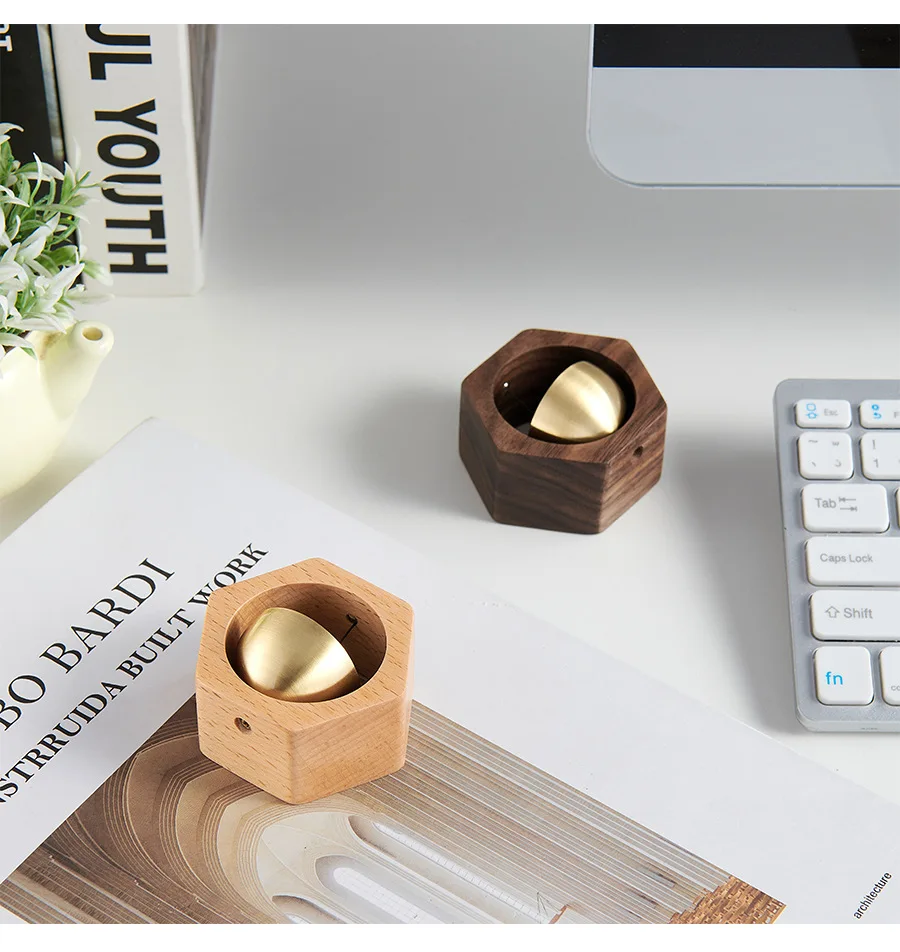 Most Popular Wholesale Cheap Home Decor Natural Solid Wood Hanging Wind Chime Bells