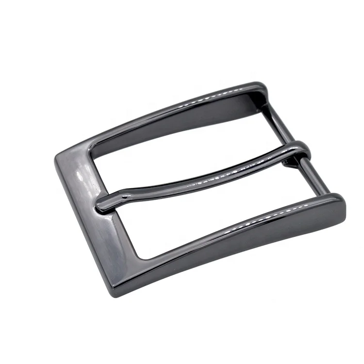 Customized professional maker metal belt buckle adjustable buckle with teeth and logo on sale