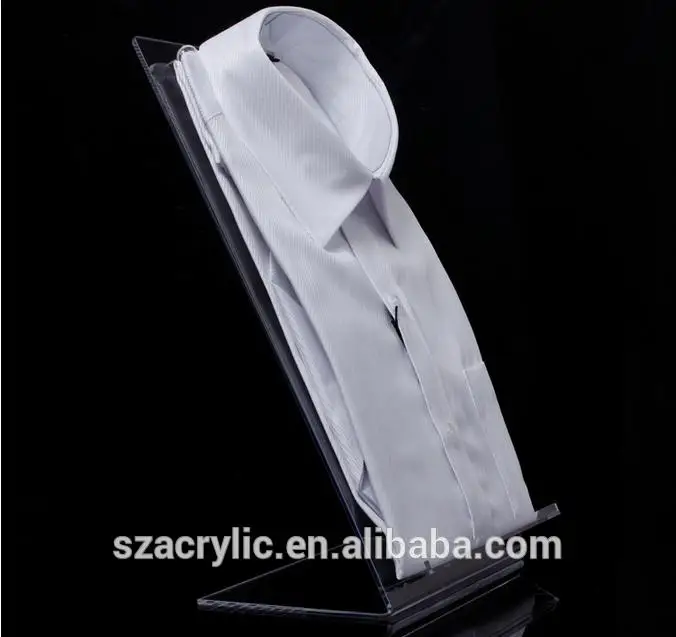 Acrylic Shirt Display clothes display stand