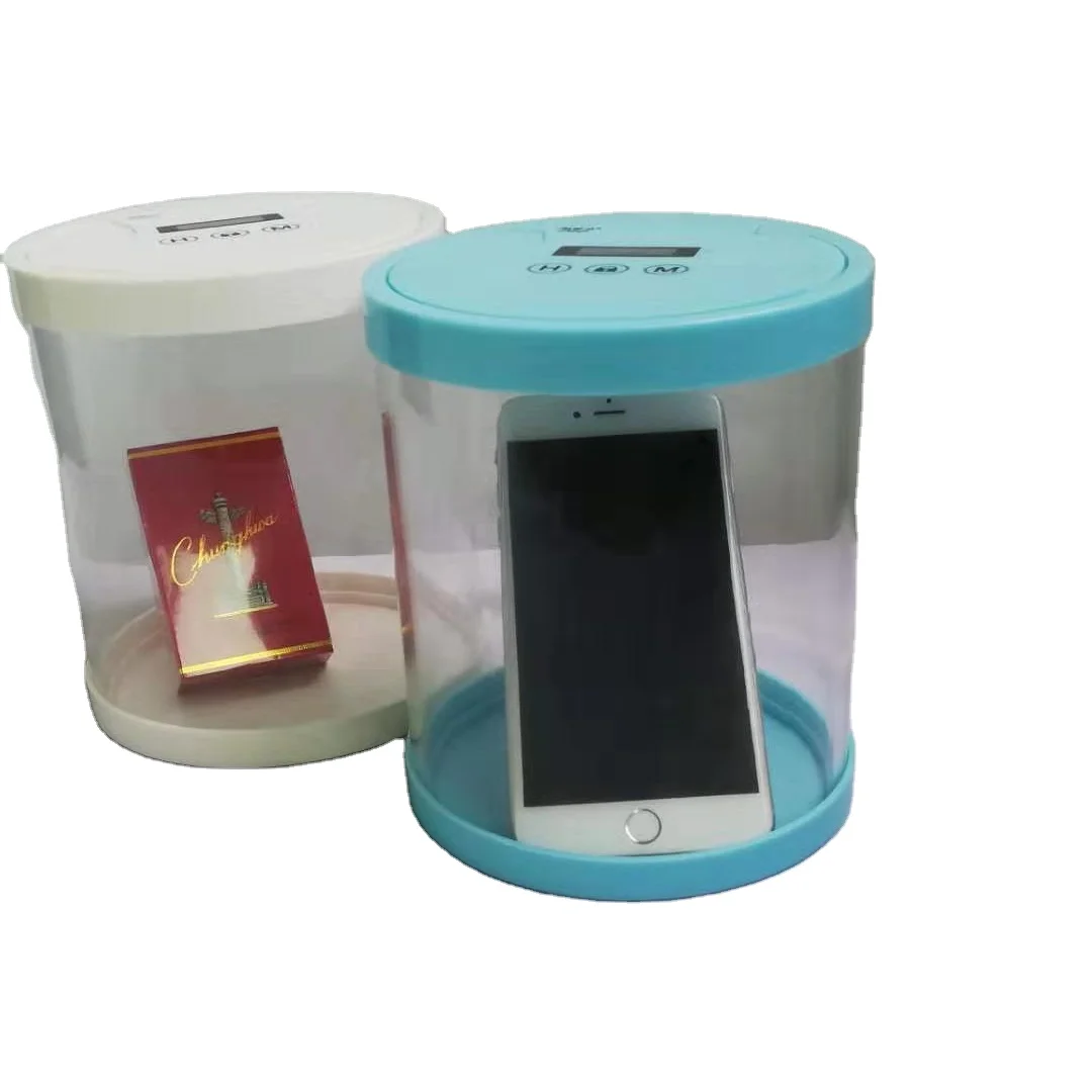 Пластиковый многофункциональный контейнер с таймером для телефона, контейнер с замком для предотвращения курения, вина, конфет, смартфонов, игр