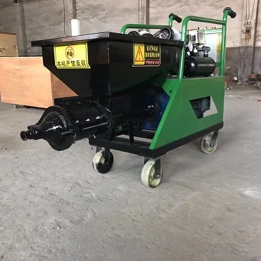 High Efficiency Wall Cement Spray Plaster Machine Cement Mortar Spraying Machine