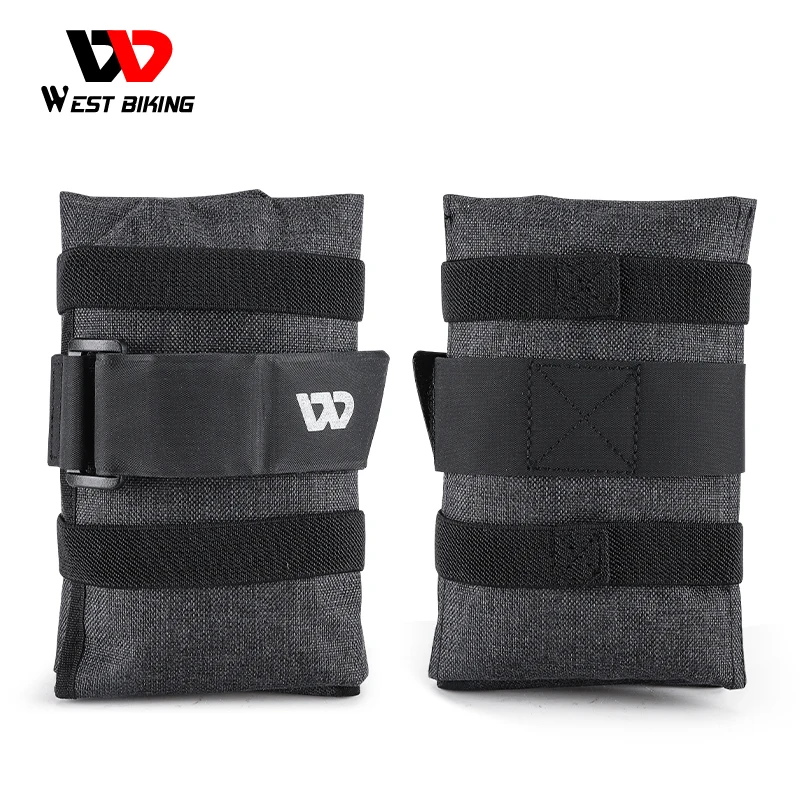 Западный портативный мульти положение установки крюк ремень инструмент для велосипеда сзади сумка складной стойкая к механическим повреждениям ткань велосипедная