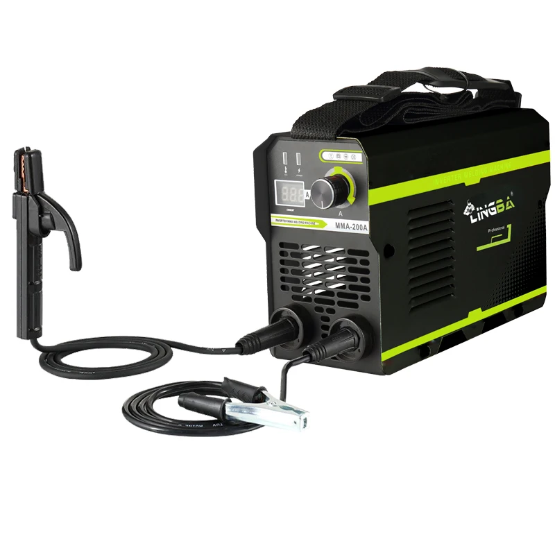 Portable IGBT Inverter 220V 160A Digital Control Hot Start LCD Display Welder MMA Welding Machine Single Board DC Arc Welder