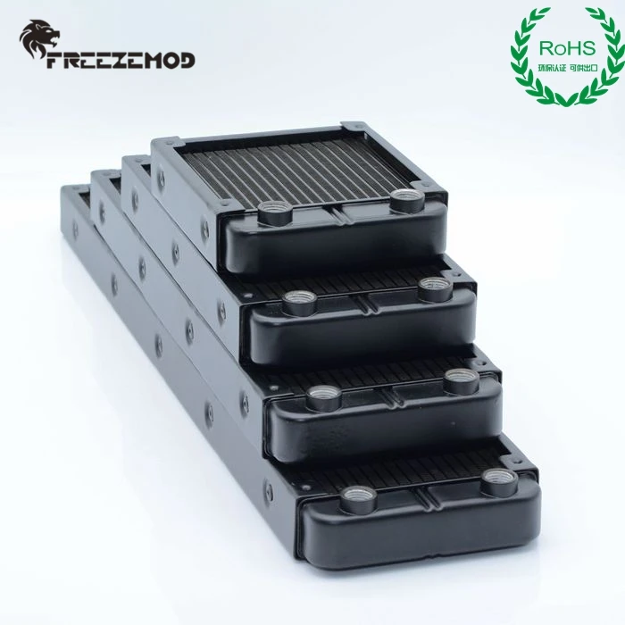 Computer water cooling 360 aluminum radiator beauty medical heat sink ROHS certification