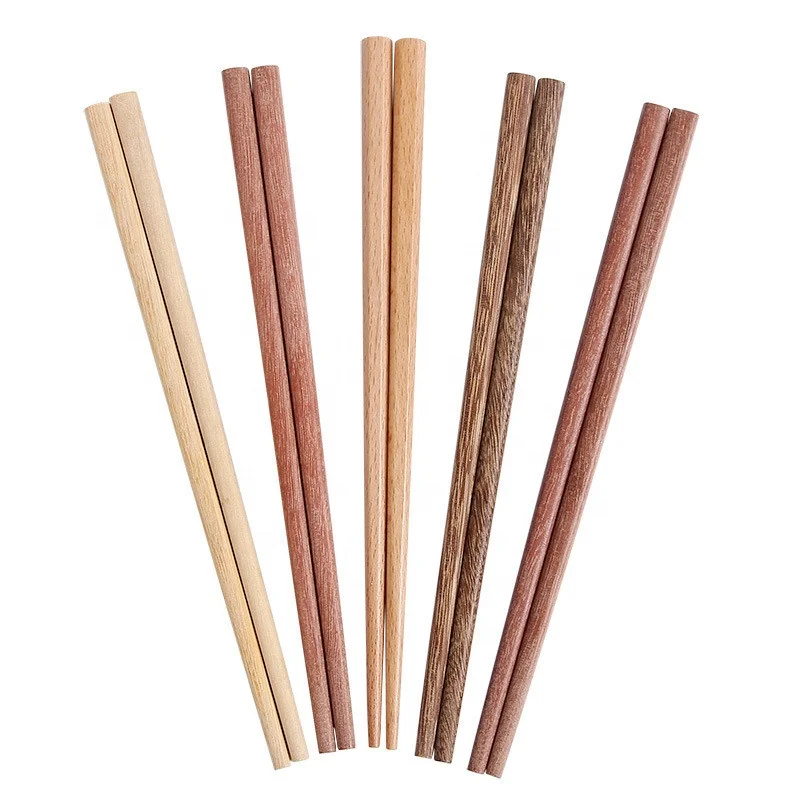 Factory wholesale natural bamboo wooden children training chopsticks  reusable chopsticks