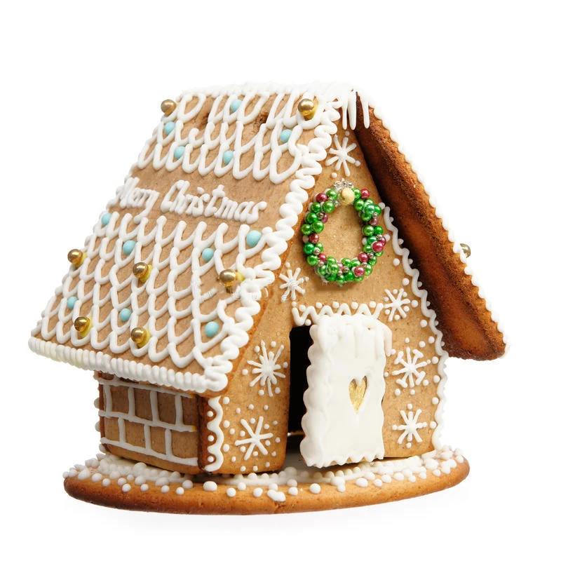 High Quality Christmas Decoration Biscuit DIY Gingerbread House Cookie Kit