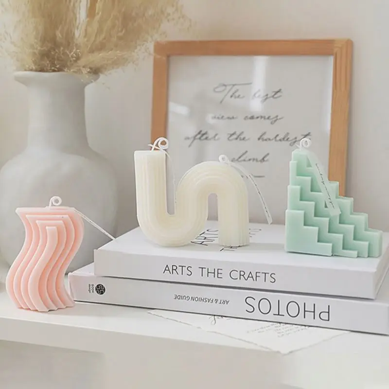 Ins New Geometrical Art, Candle Soy Wax Custom Scented Candle/