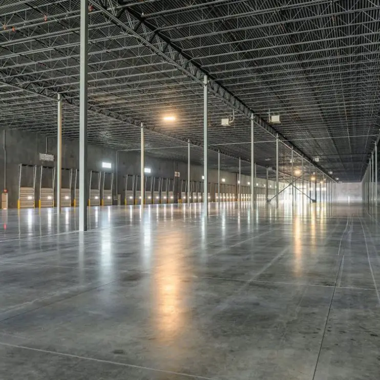 Customized Industrial Sheds Plan Foldable Mobile Car Garage Port Garden Shelter Steel Structure Warehouse