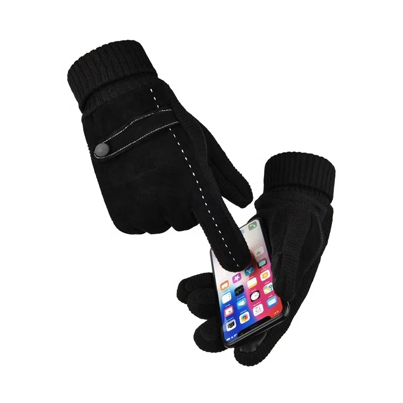 
Promotional Custom Logo Winter Touch Screen Gloves for Phone 
