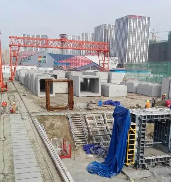 precast concrete boxes/pipe culvert mould