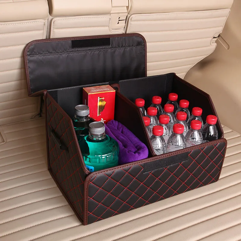 
Multipurpose Travel Trunk Car Storage Box Foldable,Collapsible Car Boot Organiser Bag 