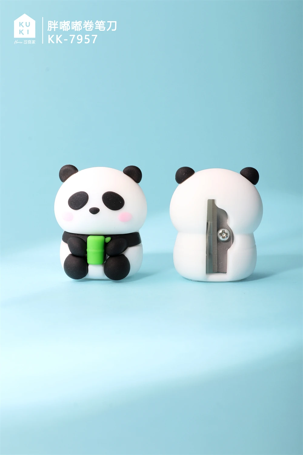 Cheap Standard Pencil Sharpener Single Hole Chubby Panda Sharpener School Cute Animal Sharpened Pencil Manufacturer