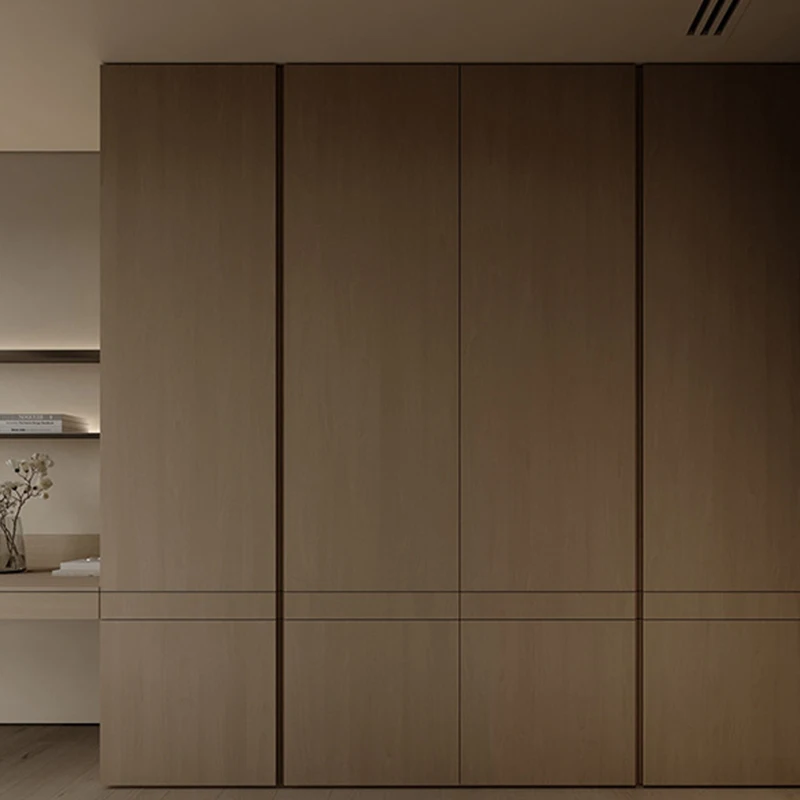 Wabi-Sabi Style Large Villa Furniture Set Custom Cabinets, Wardrobe, and Wall Décor by Manufacturer