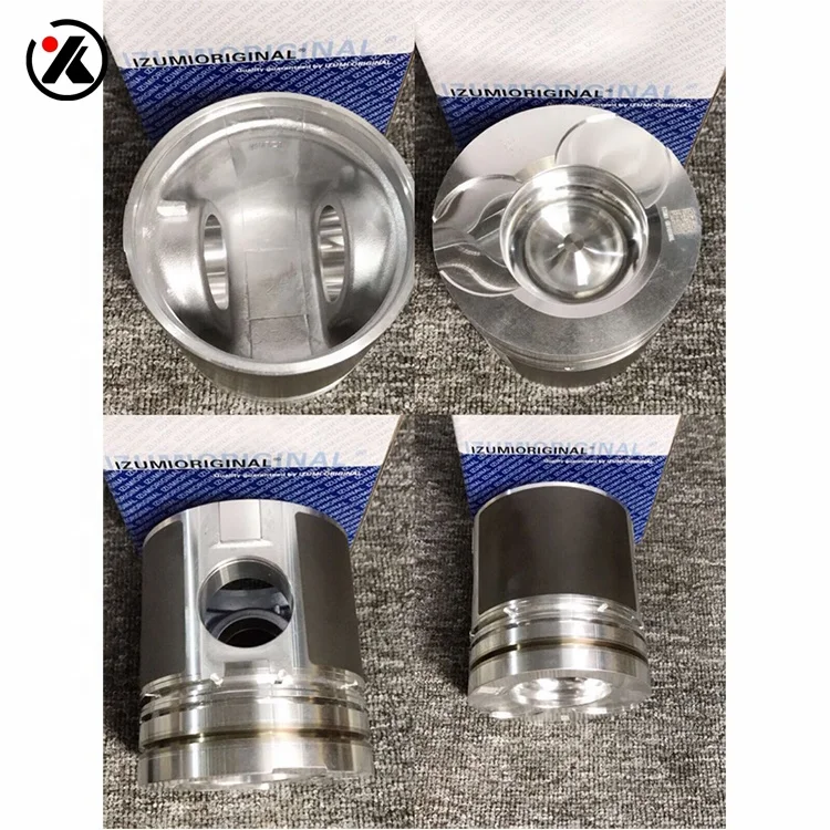 Часть двигателя экскаватора Isuzu 6WG1 6BG1 6BD1 6HK1 6HH1 Комплект гильзы цилиндра